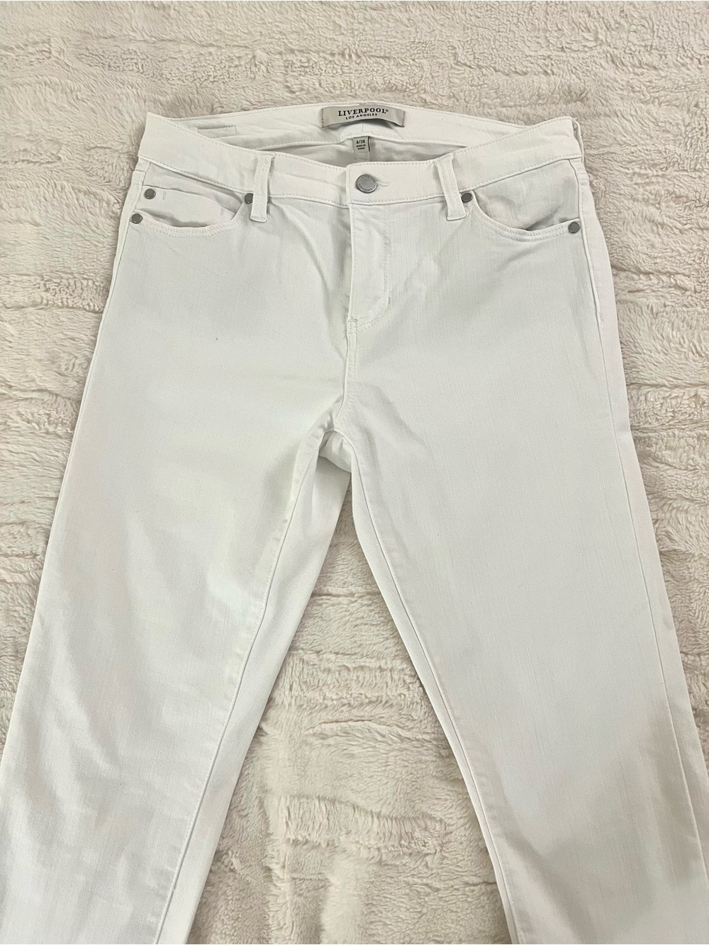 Liverpool Los Angeles White Jeans